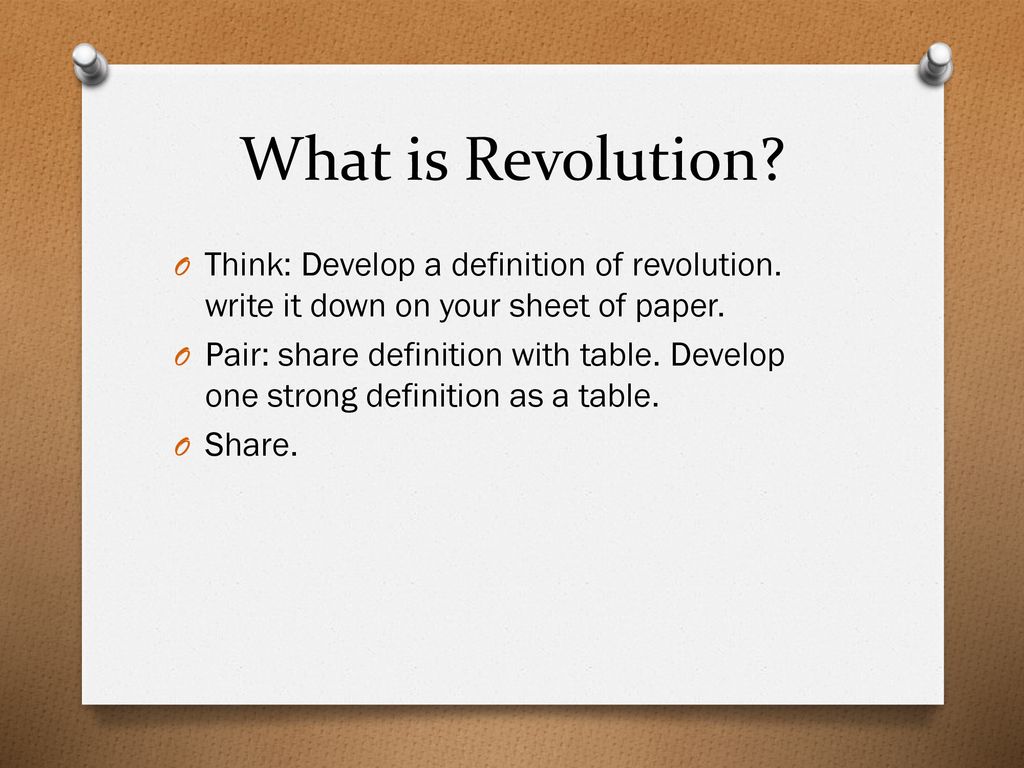 What 2024 is revolution